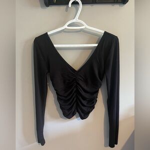 BLACK F21 GOING OUT TOP